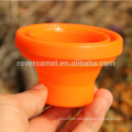Fire Maple FMP-319 Orange Outdoor Camping Travel Portable folding water cup Folding Silicon Mug